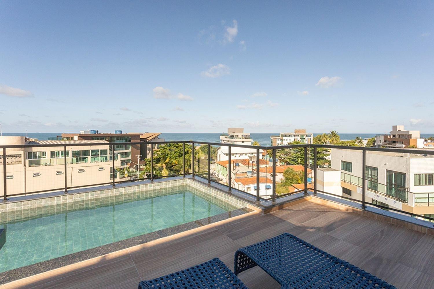 Ama Flat Porto Kai - Centro Da Vila 50M Do Mar. Porto de Galinhas Bagian luar foto