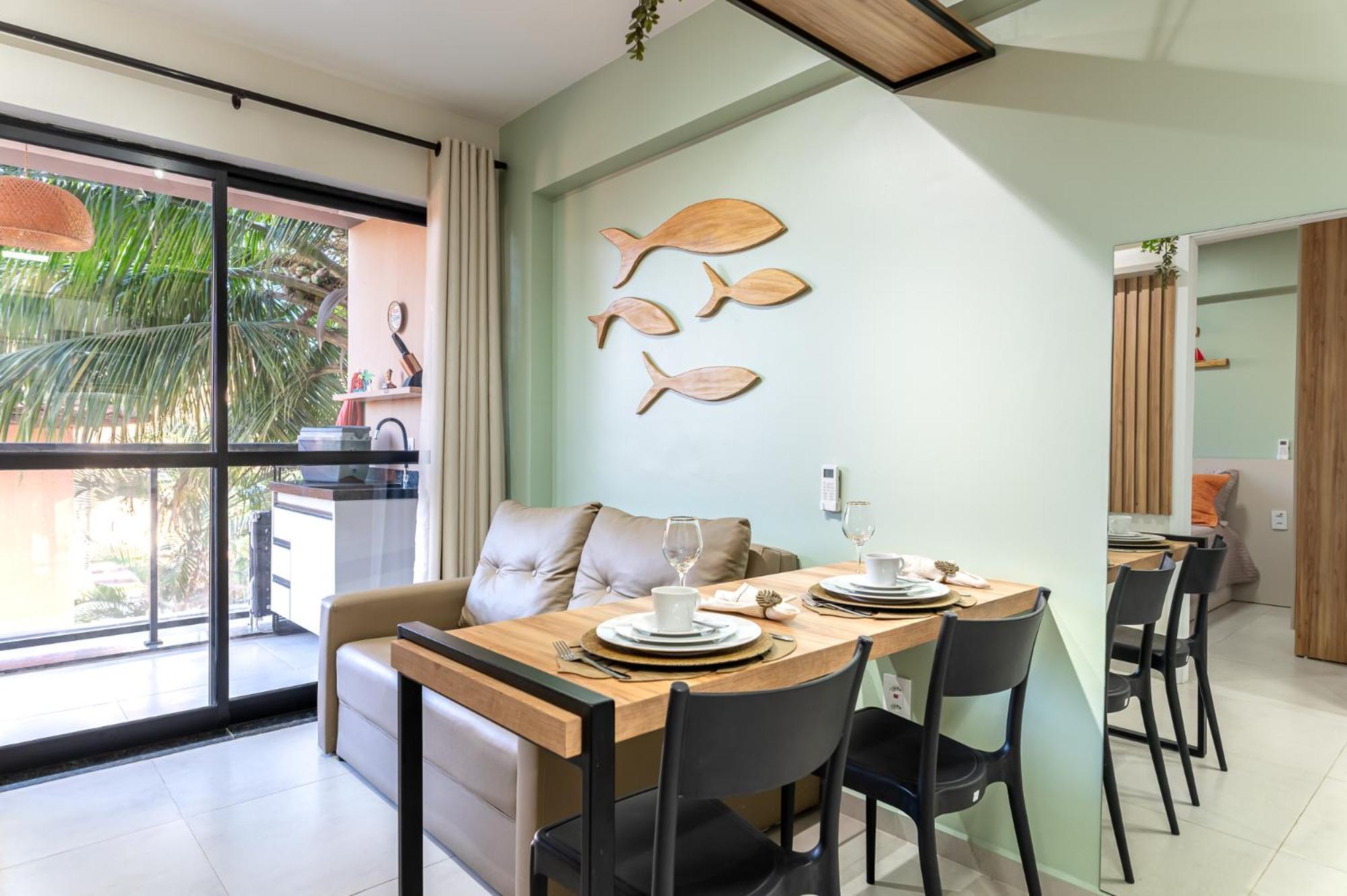 Ama Flat Porto Kai - Centro Da Vila 50M Do Mar. Porto de Galinhas Bagian luar foto