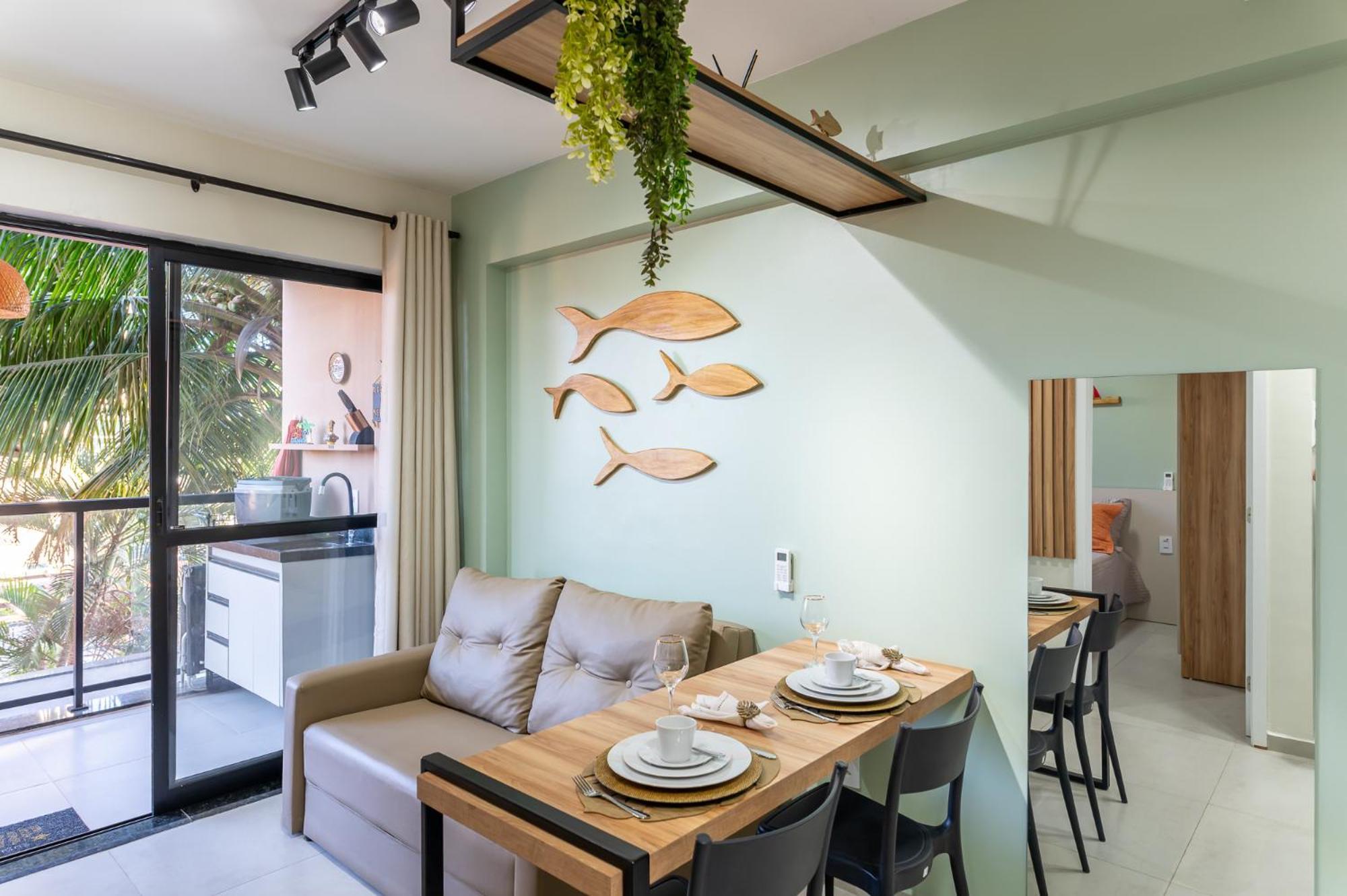 Ama Flat Porto Kai - Centro Da Vila 50M Do Mar. Porto de Galinhas Bagian luar foto